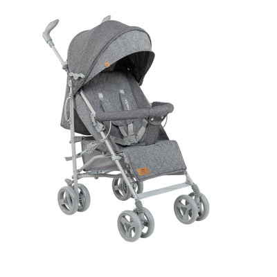 Lionelo Irma - wózek spacerowy / podróżna spacerówka • Grey