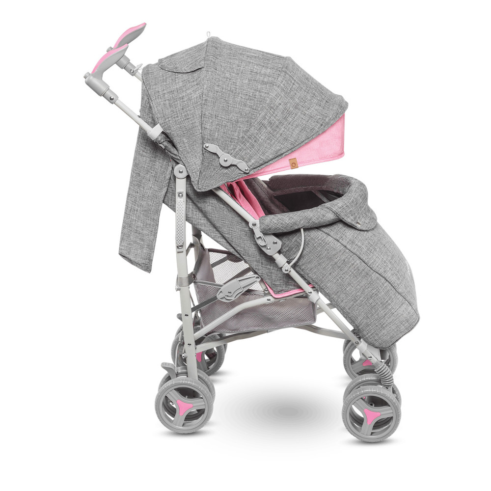 Lionelo Irma - wózek spacerowy / podróżna spacerówka • Pink