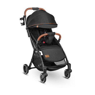 Lionelo Julie One - wózek spacerowy / podróżna spacerówka • Black