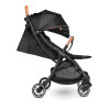 Lionelo Julie One - wózek spacerowy / podróżna spacerówka • Black