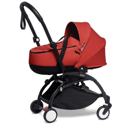 BABYZEN YOYO² коляска з люлькою Bassinet Red Black