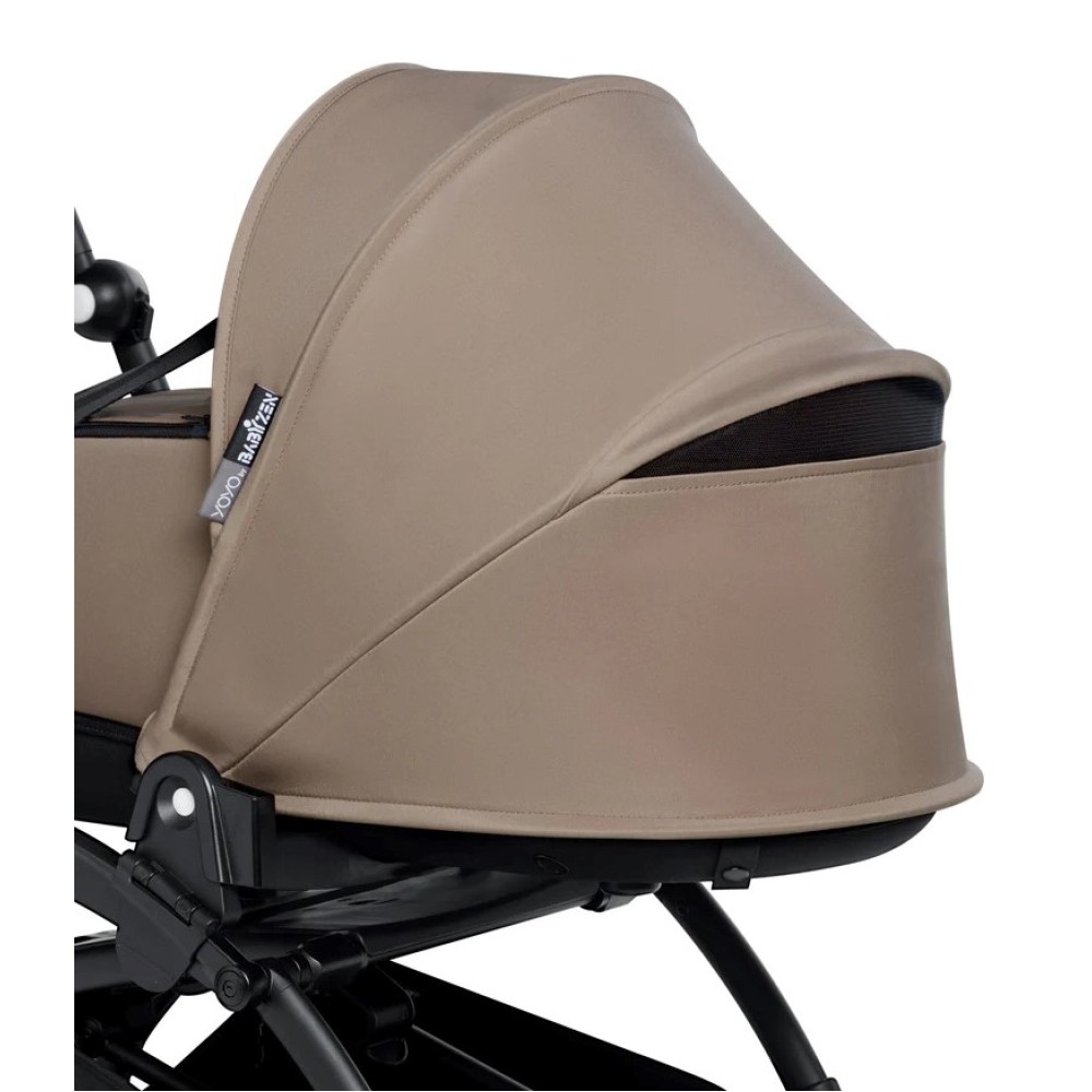 BABYZEN YOYO² - lekki wózek z gondolą Bassinet • Taupe Black