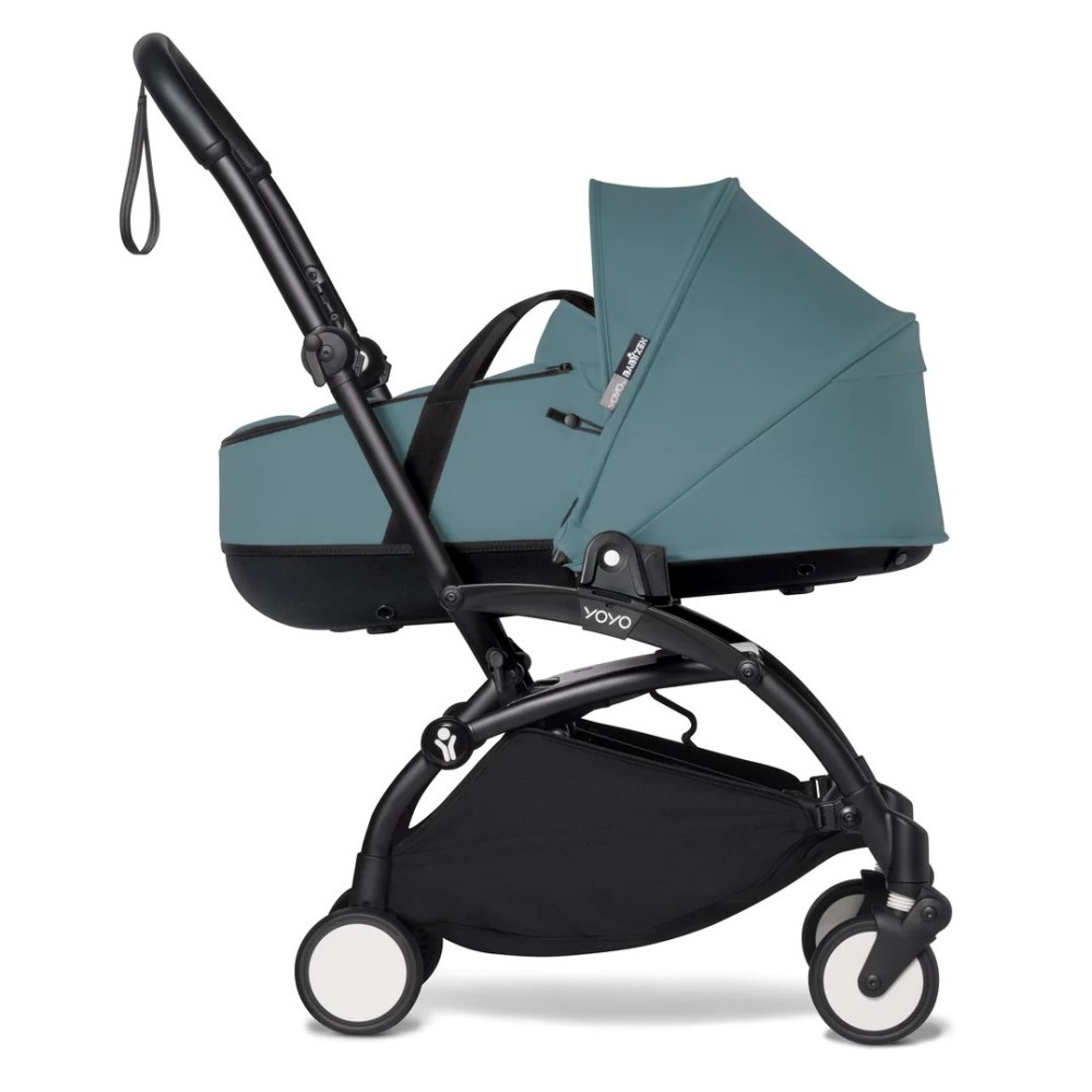 BABYZEN YOYO² коляска з люлькою Bassinet Aqua Black