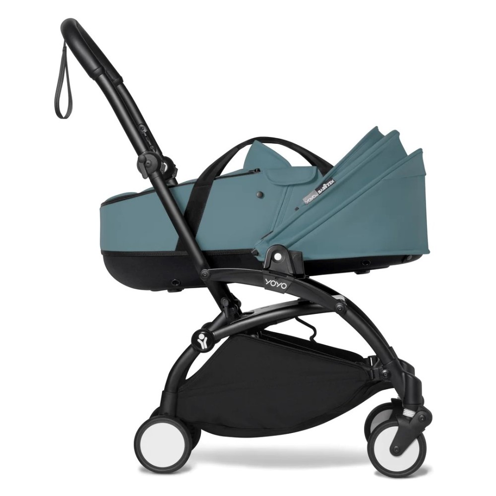 BABYZEN YOYO² коляска з люлькою Bassinet Aqua Black