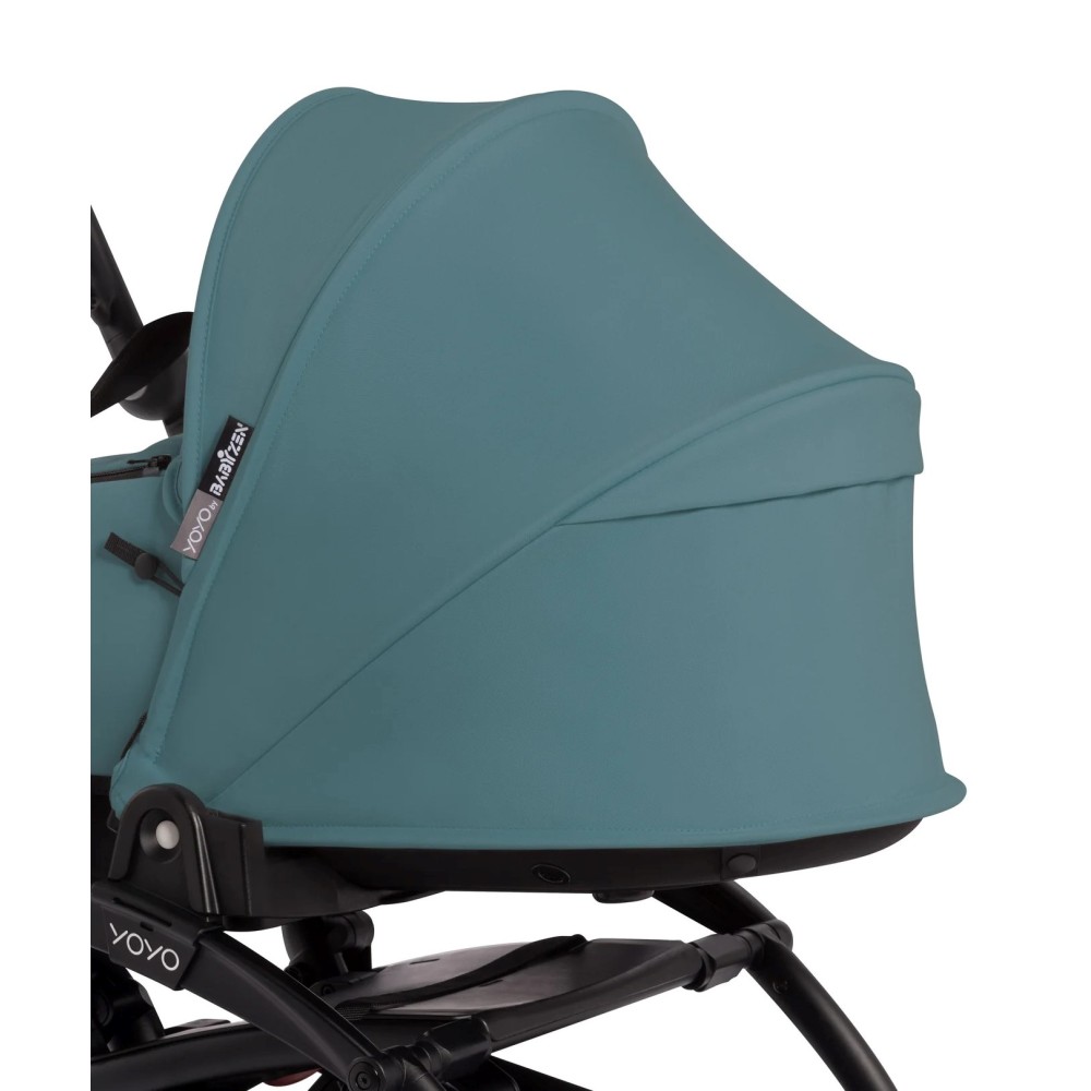 BABYZEN YOYO² коляска з люлькою Bassinet Aqua Black