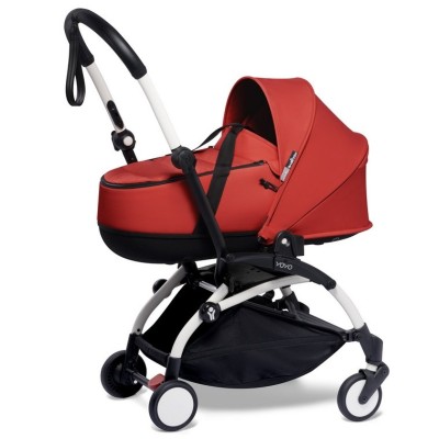 BABYZEN YOYO² коляска з люлькою Bassinet Red White