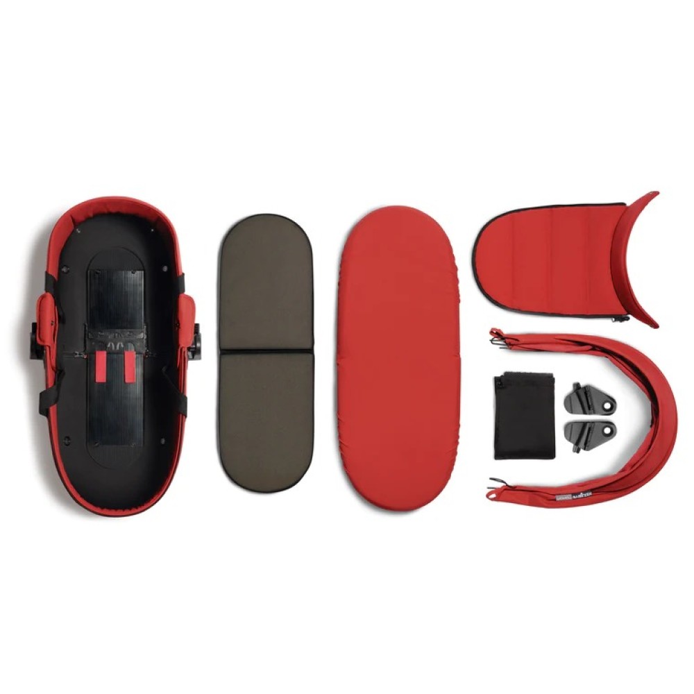 BABYZEN YOYO² коляска з люлькою Bassinet Red White