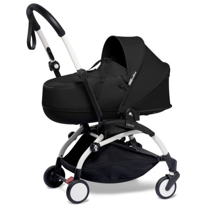 BABYZEN YOYO² коляска з люлькою Bassinet Black White
