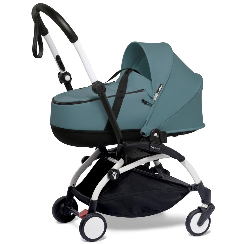 BABYZEN YOYO² коляска з люлькою Bassinet Aqua White