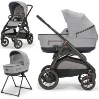 Inglesina Aptica XT Duo 2023 - wózek wielofunkcyjny 3w1 / wózek na każdy teren • Horizon Grey