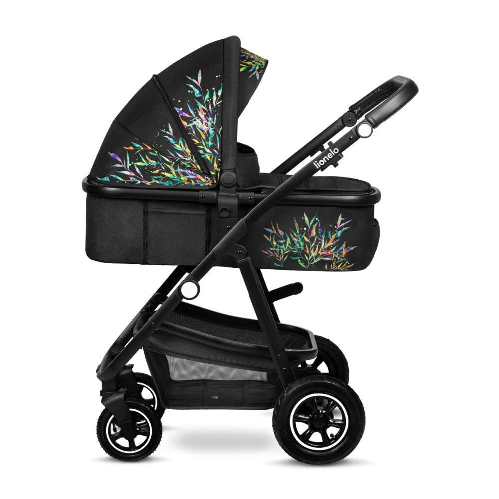 Lionelo Amber - wózek wielofunkcyjny 2w1 / wózek z pompowanymi kołami • Dreamin