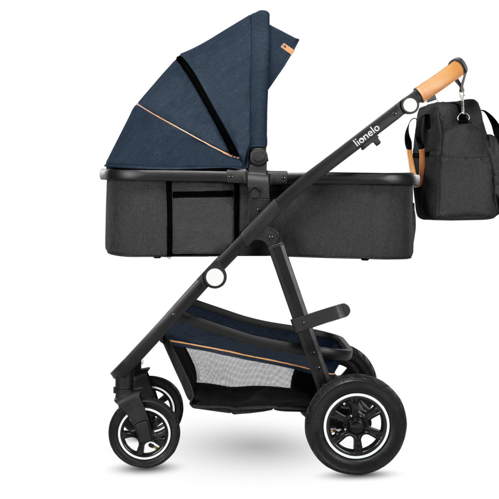 Lionelo Amber Blue Navy дитяча коляска 3в1