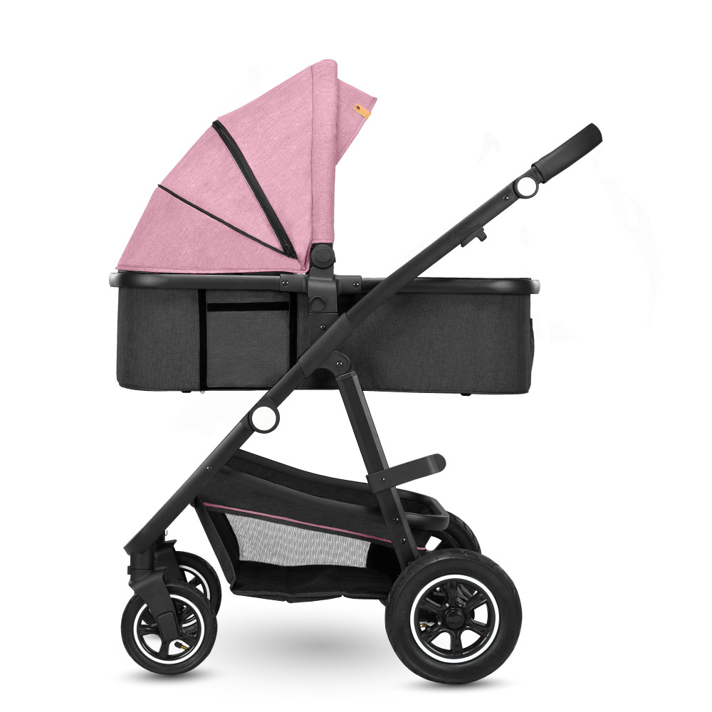 Lionelo Amber Pink Rose дитяча коляска 3в1