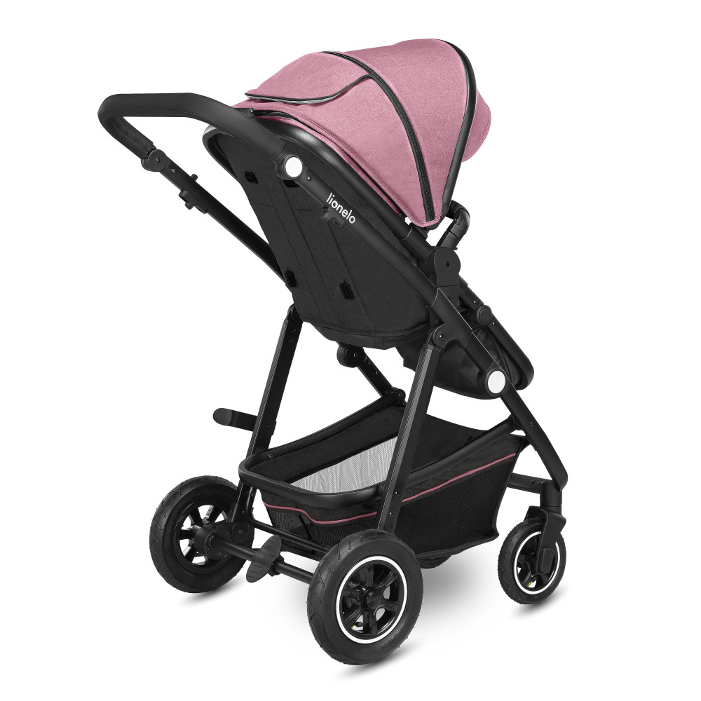 Lionelo Amber Pink Rose дитяча коляска 3в1
