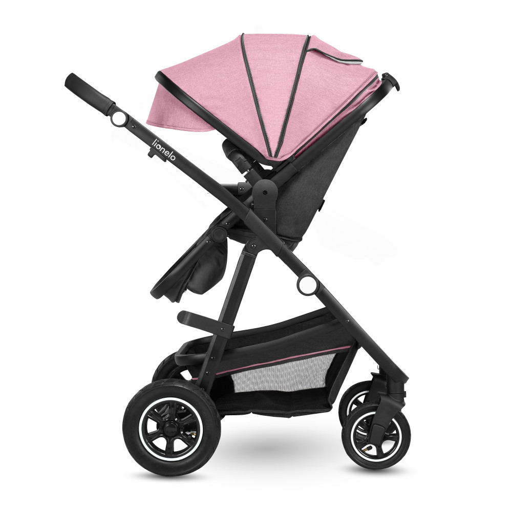 Lionelo Amber Pink Rose дитяча коляска 3в1