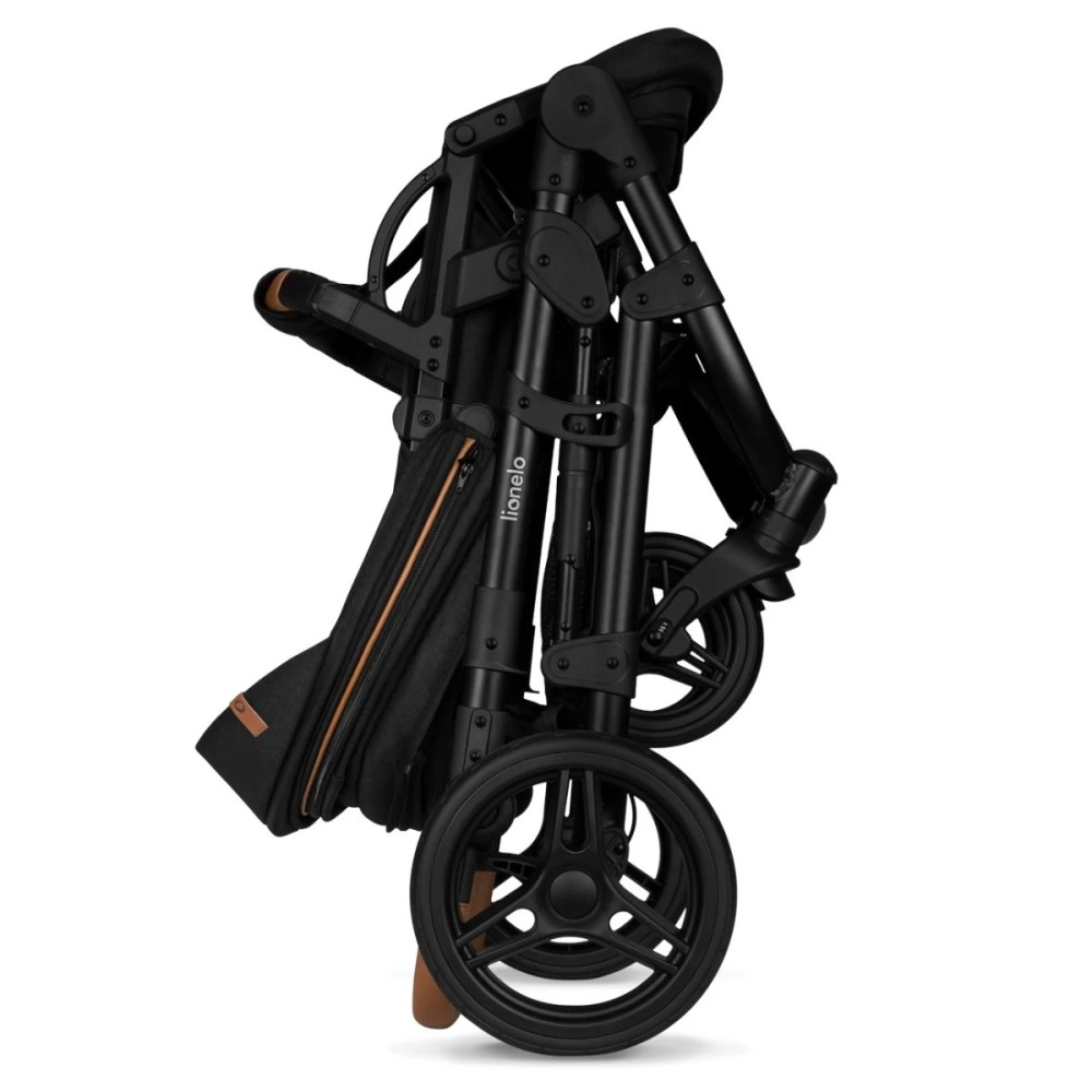 Lionelo Mari Tour - wózek wielofunkcyjny 2w1 / wózek na każdy teren • Black Onyx