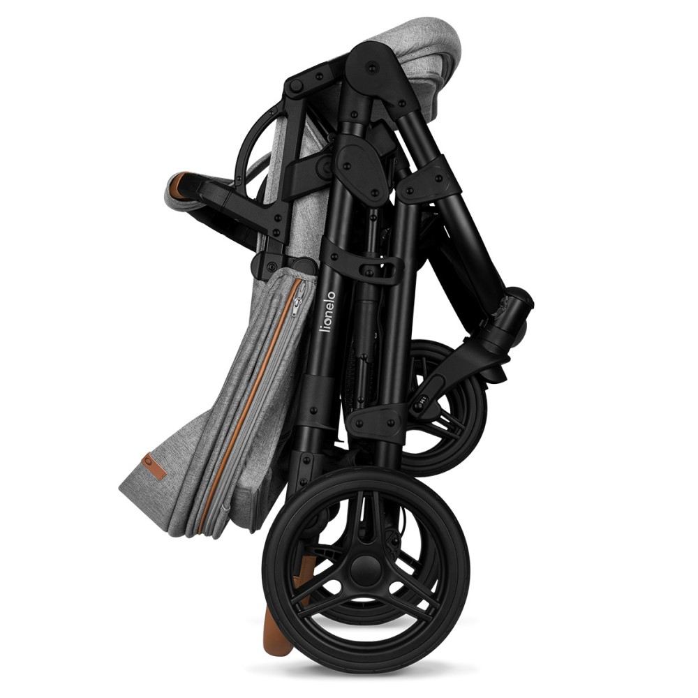 Lionelo Mari Tour - wózek wielofunkcyjny 3w1 / wózek na każdy teren • Grey Stone