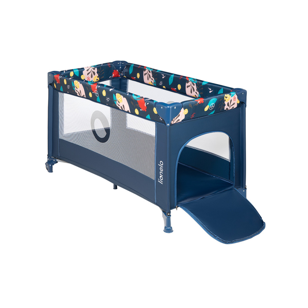 Lionelo Stefi Blue Navy ліжко-манеж
