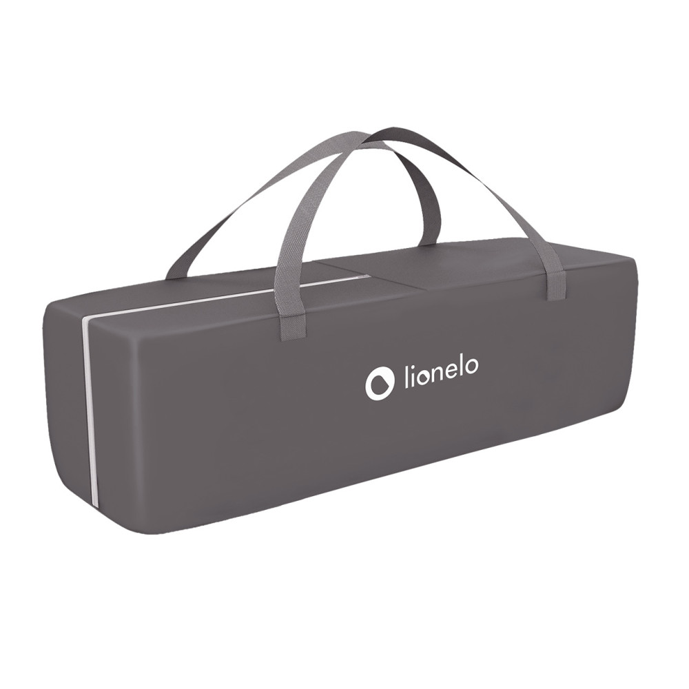 Lionelo Sven Plus Grey Scandi ліжко-манеж