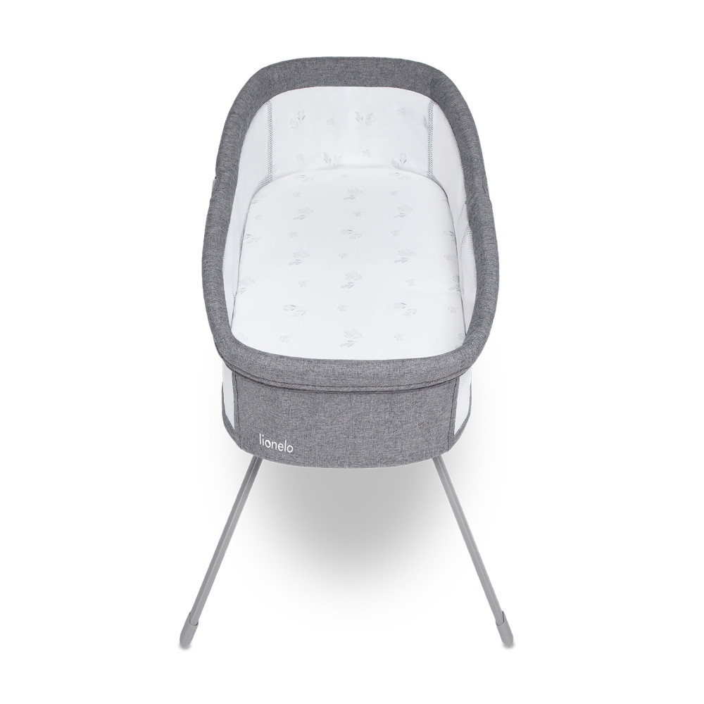 Lionelo Malin Grey Concrete ліжко-гойдалка