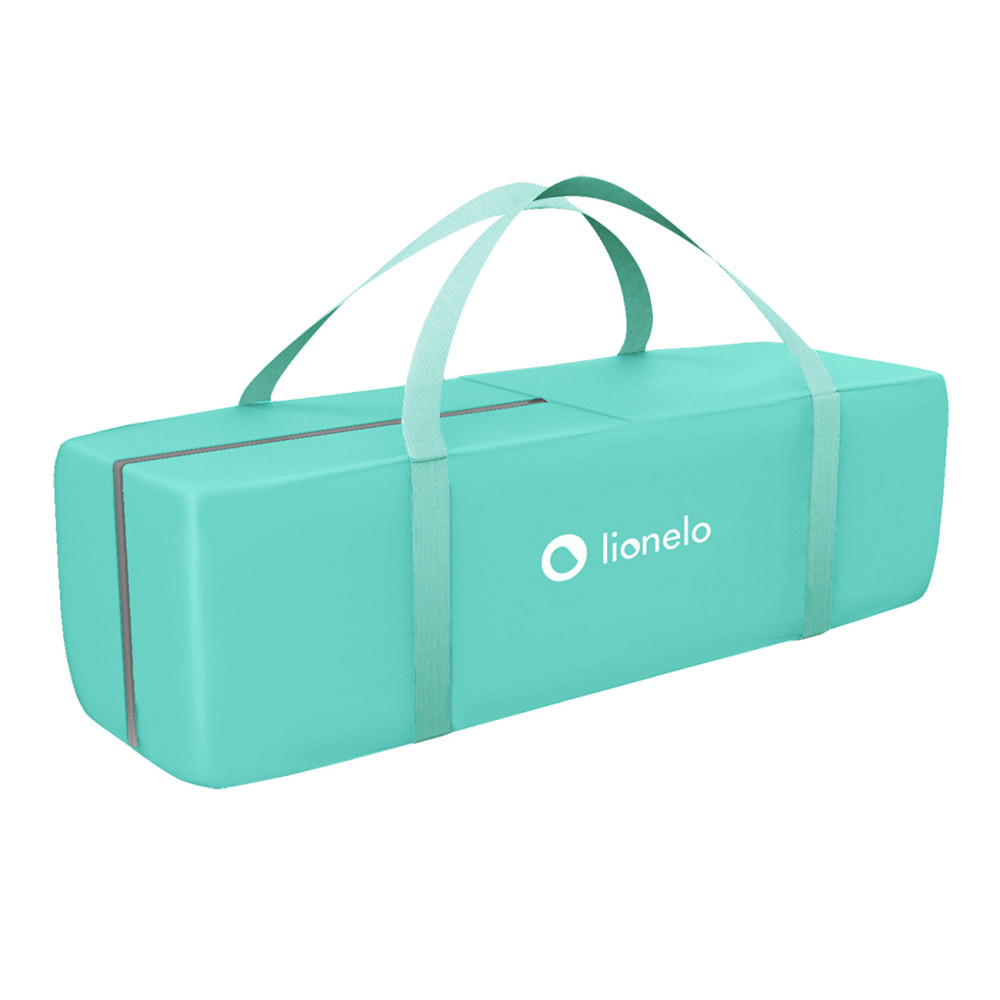 Lionelo Lene Green Turquoise манеж для дітей