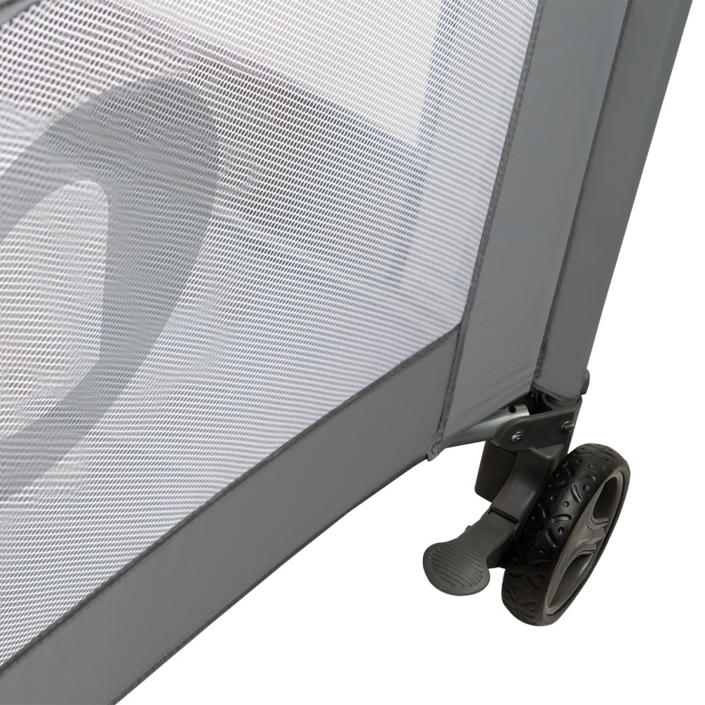 Lionelo Lene - kojec dla dziecka • Grey Scandi