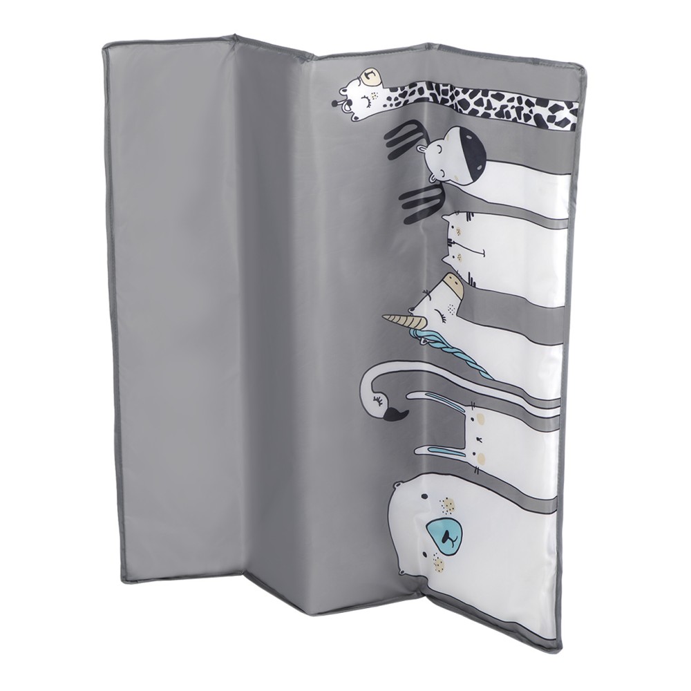 Lionelo Lene - kojec dla dziecka • Grey Scandi