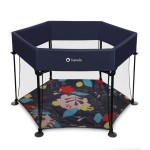 Lionelo Roel - kojec dla dziecka • Blue Navy Lionelo Roel - kojec dla dziecka • Blue Navy
