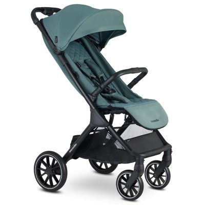 Easywalker Jackey XL - wózek spacerowy / kompaktowa spacerówka • Forest Green