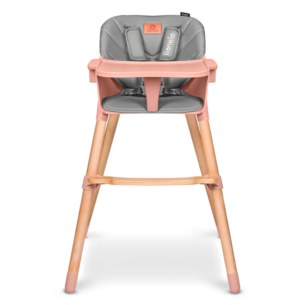 Lionelo Koen Pink Rose стільчик для годування