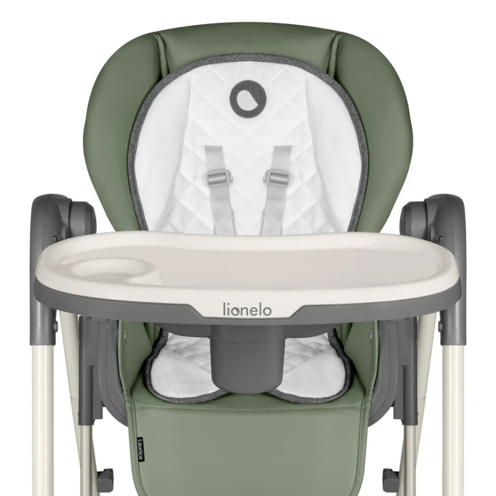Lionelo Laurice Green Olive стільчик для годування