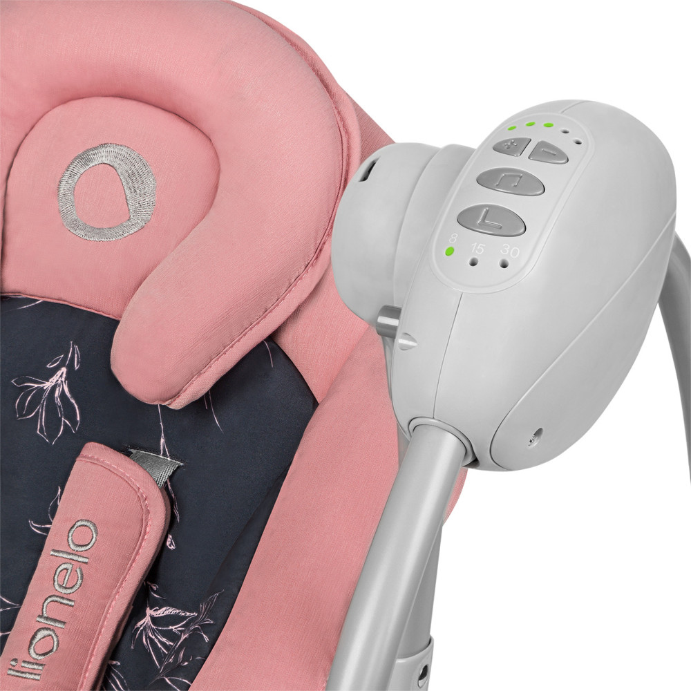 Lionelo Ruben - leżaczek bujaczek • Pink Baby