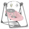 Lionelo Otto Pink Baby шезлонг-гойдалка