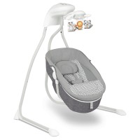 Lionelo Henny Grey Stone шезлонг-гойдалка