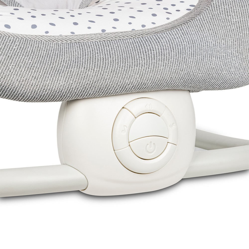 Lionelo Pascal - leżaczek bujaczek 2w1 • Grey Dove