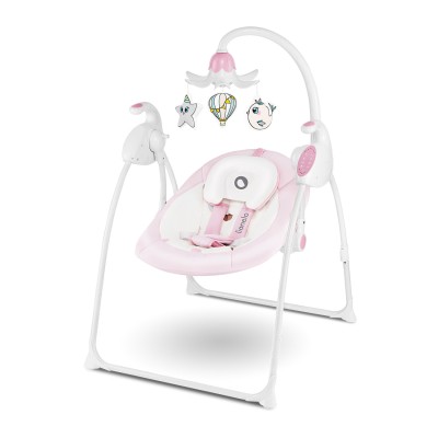 Lionelo Robin - leżaczek bujaczek • Pink