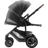Britax Römer Smile 5Z - wózek dziecięcy 2w1 na każdy teren, z kolekcji STYLE (wyróżnik: wentylacja z drobnej siateczki) • Mineral Grey STYLE