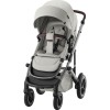 Britax Römer Smile 5Z - wózek dziecięcy 2w1 na każdy teren, z kolekcji LUX (luksusowe zrównoważone tkaniny i skórzane detale) • Linen Grey LUX