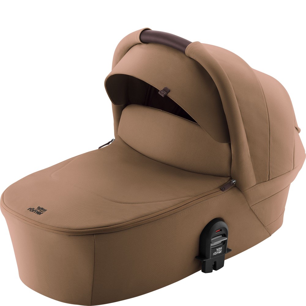 Britax Römer Smile 5Z - wózek dziecięcy 2w1 na każdy teren, z kolekcji LUX (luksusowe zrównoważone tkaniny i skórzane detale) • Warm Caramel LUX