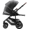 Britax Römer Smile 5Z - wózek spacerowy,  spacerówka na każdy teren z kolekcji STYLE (wyróżnik: wentylacja z drobnej siateczki) • Mineral Grey STYLE