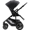 Britax Römer Smile 5Z - wózek spacerowy,  spacerówka na każdy teren z kolekcji STYLE (wyróżnik: wentylacja z drobnej siateczki) • Carbon Black STYLE