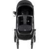 Britax Römer Smile 5Z - wózek spacerowy,  spacerówka na każdy teren z kolekcji STYLE (wyróżnik: wentylacja z drobnej siateczki) • Carbon Black STYLE