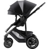 Britax Römer Smile 5Z - wózek spacerowy,  spacerówka na każdy teren z kolekcji STYLE (wyróżnik: wentylacja z drobnej siateczki) • Carbon Black STYLE