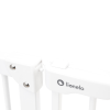 Lionelo Truus Slim LED White ворота безпеки