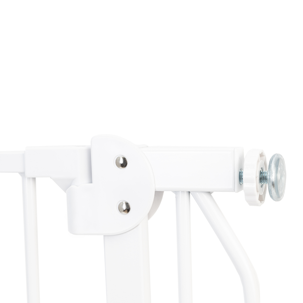 Lionelo Truus Slim LED White ворота безпеки