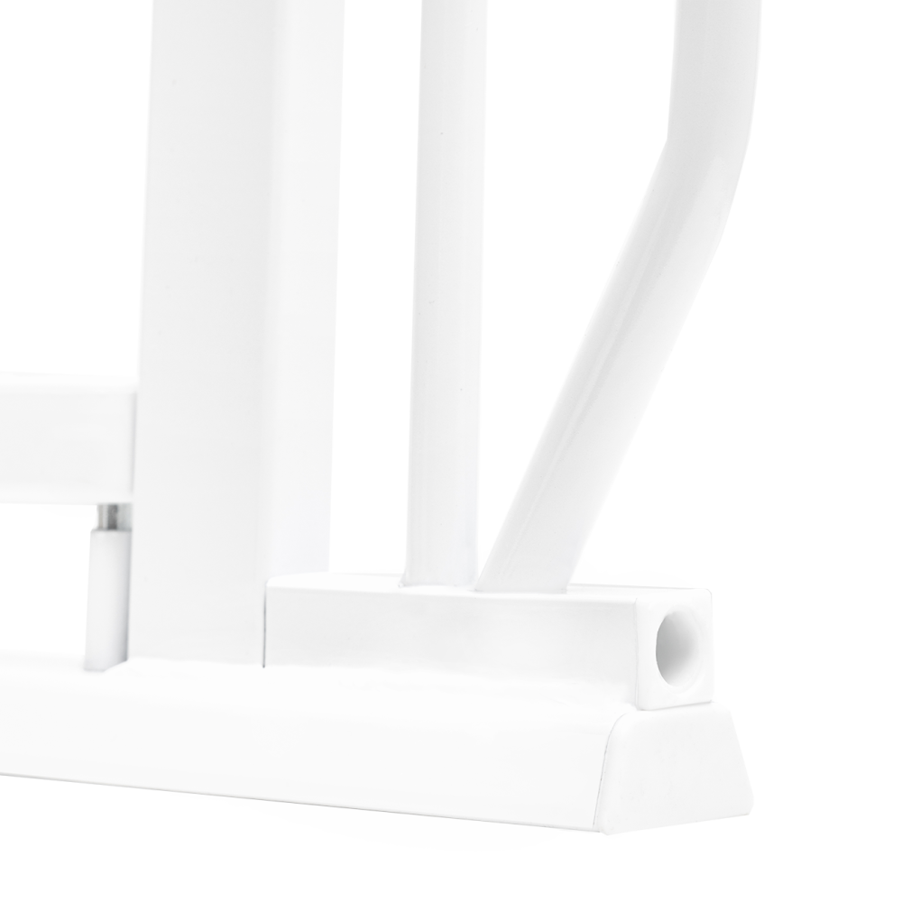 Lionelo Truus Slim LED White ворота безпеки