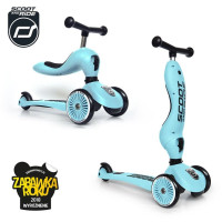 SCOOTANDRIDE Highwaykick 1 2w1 - hulajnoga/rowerek biegowy • Blueberry SCOOTANDRIDE Highwaykick 1 2w1 - hulajnoga/rowerek biegowy • Blueberry