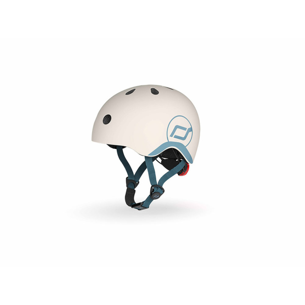 SCOOTANDRIDE XXS-S - дитячий шолом для велосипеда, самоката (1-5років / 45-51см окружність голови) • Ash