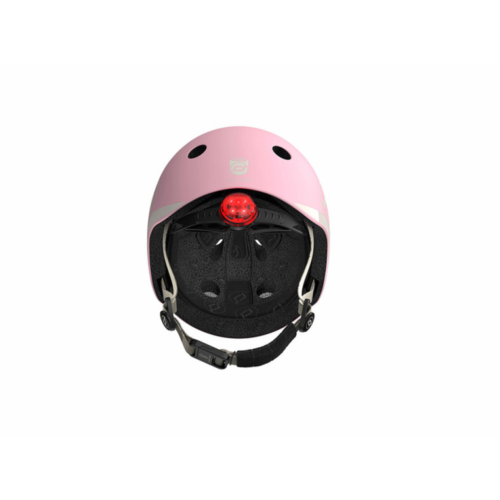 SCOOTANDRIDE XXS-S - kask dziecięcy na rower, hulajnogę (1-5lat / 45-51cm obwód głowy) • Rose