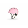SCOOTANDRIDE XXS-S - kask dziecięcy na rower, hulajnogę (1-5lat / 45-51cm obwód głowy) • Rose